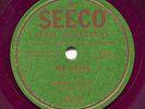 PUERTO RICO - Daniel Santos on red vinyl Seeco disc - EX