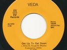 VEDA Get Up To Get Down / You Can Love M|W Rare Bay Area Soul Funk Sweet 45 Hear