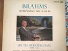 BRAHMS Symphony No. 2 in D Major Op.73 UK HMV LP ASD 348 Sir Thomas Beecham RPO