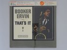 Booker Ervin That's It  Candid SOPC 57008 Japan SEALED VINYL LP