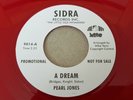 Northern Soul - Pearl Jones - A Dream / Give Me Another Chance - Rare Red Vinyl