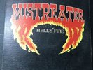 MISTREATER Hell's Fire 1980's hard rock private Vinyl LP pressing SCAREM NE Ohio