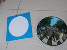THE BEATLES - ABBEY ROAD - PICTURE DISC Viny- LP - USED GOOD CONDITION