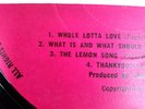 Led Zeppelin II 1969 UK 1st press LEMON SONG THANKYOU Red Plum label A2 B2 Nr Ex