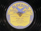78 RPM -- Walter Davis (piano + 2 guitars), Bluebird 6996, E/V+  Blues