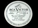 RCA VICTOR RUSSIAN RECORD - WHITE LABEL  MADE IN BUENOS AIRES,  ARGENTINA  RARE