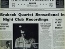 The Dave Brubeck Quartet Dave Brubeck At Storyville: 1954 NEAR MINT Vinyl LP