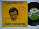 PAT BOONE Rock Med Pat  EP Ain't That A Shame + 3 EP 45 7