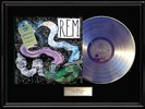 R.E.M. RECKONING  WHITE GOLD SILVER PLATINUM TONE RECORD LP REM ALBUM NON RIAA