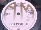 SEX PISTOLS  GOD SAVE THE QUEEN AMS7284 Punk Vinyl