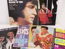 5 Assorted Elvis Presley Vinyl LP Records #449