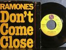 RAMONES DON'T COME CLOSE VG++ 1978 SIRE MONO PROMO 7' 45 RPM PIC SLV SINGLE PUNK
