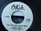 Major Lance - You don't want me no more / wait till I get you in my arms -okeh