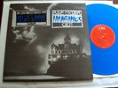 BLUE OYSTER CULT - IMAGINOS LP PROMO BLUE VINYL Sticker Prog AOR 4600360 SUPERB