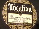 Louisiana Rhythm Kings-Vocalion 15779 Futuristic Rhythm (Red & Miff) NYC 1929