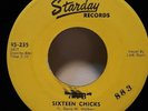 ROCKABILLY 45 RPM,LINK DAVIS, EXCELLENT, SIXTEEN CHICKS, STARDAY