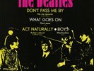 BEATLES (Don't Pass Me By / What Goes On + 2) ROCK  45 RPM  RECORD