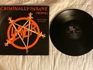 Slayer Criminally Insane Remix Original Vinyl