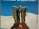 WINGS GREATEST HITS LP EMI UK 1977 WITH POSTER NEAR MINT PRO CLEANED