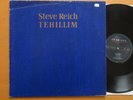 ECM 1215 Steve Reich Tehillim 1982 Vinyl LP
