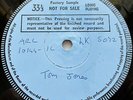 Tom Jones - I Who Have Nothing UK 1970 Decca Mono Factory Sample LP Diff Track