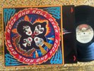 KISS LP Rock And Roll Over CASABLANCA inner STCIKER nice copy