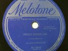Jazz 78rpm - Grace Johnston - Melotone 12010 - Sweet Jennie Lee - Loving You