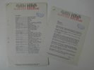 JIMI HENDRIX EXPERIENCE -  August 1967 bio press release LESLIE PERRIN