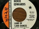 NOKIE EDWARDS Land Of 1000 Dances RARE MOD SURF GARAGE 45 VENTURES PROMO WASP