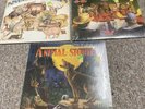 3 LP Records: WLS Uncle Lar' And Li'l Tommy's ANIMAL STORIES Vol I, II &I II  EX
