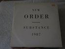 New Order Substance Double LP Vinyl Factory Records Fac200 1987 ex