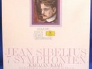 LP HERBERT VON KARAJAN + O.KAMU 6-LP BOX SIBELIUS 7 SYMPH. / DG JUBIÄUMS-EDITION