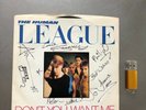 the HUMAN LEAGUE rare fully signed 7