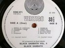 Black Sabbath LP Vol 4 UK Vertigo Swirl 1st press LOVELY COPY