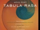 Arvo Part: Tabula Rasa/Symphony 1  LP vinyl