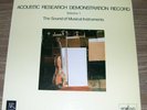 ENSAYO ACOUSTIC RESEARCH DEMONSTRATION RECORD VOL. 1 MUSICAL INSTRUMENTS LP