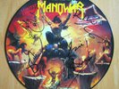 MANOWAR - METAL WARRIORS * PICTURE DISC * VINYL LP * ORIGINAL SIGNIERT * SIGNED