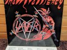 Slayer Show No Mercy OG 1st Press Tan Metal Blade labels Insert Venom Metallica