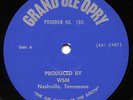 HEAR - Rare Grand Ole Opry LP & Cue Sheets - Willie Nelson, Roy Acuff
