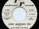 HEAR - Rare Doo Wop 45 - Little Victor & The Vistas - No More - Rendezvous R-183
