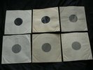 6 EMITEX INNERS PLEASE ME WITH BEATLES FOR SALE HARD DAYS NIGHT HELP RUBBER SOUL