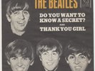 BEATLES Do You Want To Know A Secret VEE JAY VJ 587 45 w/ PICTURE SLEEVE PS
