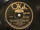 JAZZ JOE VENUTI SMITH BALLEW That's The Good Old Sunny South OKEH 41192