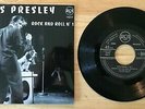 RARE FRENCH EP ELVIS PRESLEY HOUND DOG BLACK LABEL