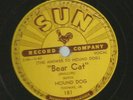 BLUES ROCKABILLY 78  - RUFUS THOMAS - BEAR CAT- w/ SUB TITLE -HEAR -1953 SUN 181