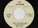 Sweet Soul Funk 45 - Harry Ray - Ride Your Pony Girl - All Platinum - mp3