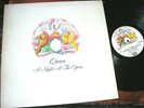 QUEEN    -       A Night At The Opera,      ORIGINAL 1975 UK EMBOSSED SLEEVE LP