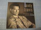 RARE RANDY TRAVIS GREATEST HITS VOLUME 1 & 2 PROMO RECORD FLAT ONLY NO VINYL