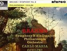 SAX 2498 UK B/S BRAHMS SYMPHONY NR 2 - CARLO MARIA GIULINI - NM