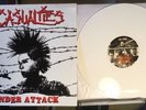 The Casualties “Under Attack” 2006 White Vinyl LP 1st Pressing SideOneDummy NM